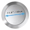 Hls Commercial 17 gal Round Indoor Metal Can, Silver, Swing Top, Stainless Steel, 15.83 in HLS17FTS - alternate 11